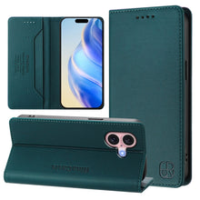 Load image into Gallery viewer, RC01 Dual-Folded Magnetic Suction RFID Leather Phone Case, For iPhone 16 Pro, For iPhone 16 Plus, For iPhone 16, For iPhone 15 Pro Max, For iPhone 15 Pro, For iPhone 15 Plus