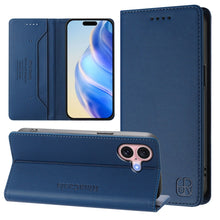 Load image into Gallery viewer, RC01 Dual-Folded Magnetic Suction RFID Leather Phone Case, For iPhone 16 Pro, For iPhone 16 Plus, For iPhone 16, For iPhone 15 Pro Max, For iPhone 15 Pro, For iPhone 15 Plus
