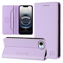 Load image into Gallery viewer, RC01 Dual-Folded Magnetic Suction RFID Leather Phone Case, For iPhone 17e / 16e, For iPhone 17 Pro Max, For iPhone 17 Pro, For iPhone 17, For iPhone Air, For iPhone 16 Pro Max