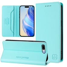Load image into Gallery viewer, RC01 Dual-Folded Magnetic Suction RFID Leather Phone Case, For iPhone 7 Plus / 8 Plus