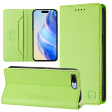Load image into Gallery viewer, RC01 Dual-Folded Magnetic Suction RFID Leather Phone Case, For iPhone 7 Plus / 8 Plus