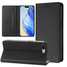 Load image into Gallery viewer, RC01 Dual-Folded Magnetic Suction RFID Leather Phone Case, For iPhone 7 Plus / 8 Plus
