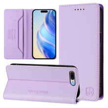 Load image into Gallery viewer, RC01 Dual-Folded Magnetic Suction RFID Leather Phone Case, For iPhone 7 Plus / 8 Plus