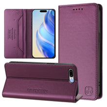 Load image into Gallery viewer, RC01 Dual-Folded Magnetic Suction RFID Leather Phone Case, For iPhone 7 Plus / 8 Plus