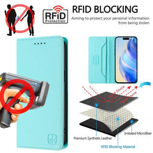 Load image into Gallery viewer, RC01 Dual-Folded Magnetic Suction RFID Leather Phone Case, For iPhone 18 Pro / 17 Pro, For iPhone 18 Pro Max / 17 Pro Max, For iPhone 17e / 16e, For iPhone 17, For iPhone Air, For iPhone 16 Pro Max