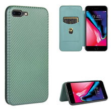 Load image into Gallery viewer, Carbon Fiber Texture Magnetic Horizontal Flip TPU + PC + PU Leather Case with Card Slot, For iPhone 11 Pro, For iPhone 6 / 6s, For iPhone 6 Plus / 6s Plus, For iPhone 11 Pro Max, For iPhone 11, For iPhone 12 mini, For iPhone 12 / 12 Pro                ...