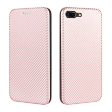 Load image into Gallery viewer, Carbon Fiber Texture Magnetic Horizontal Flip TPU + PC + PU Leather Case with Card Slot, For iPhone 7 Plus / 8 Plus, For iPhone XR, For iPhone XS Max, For iPhone X / XS