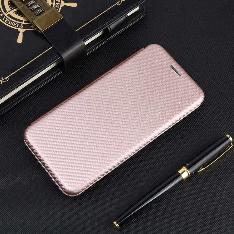 Carbon Fiber Texture Magnetic Horizontal Flip TPU + PC + PU Leather Case with Card Slot, For iPhone 7 Plus / 8 Plus, For iPhone XR, For iPhone XS Max, For iPhone X / XS