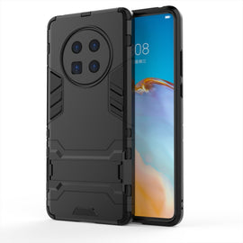 PC + TPU Two-in-one Invisible Bracket Shockproof Protective Case