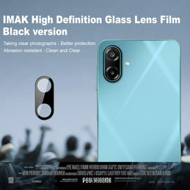 IMAK Rear Camera Lens Glass Film Black Version, For Samsung Galaxy M17e 5G, For Galaxy A27 5G, For Samsung Galaxy A07 4G, For Samsung Galaxy A17 5G, For Samsung Galaxy A56 5G, For Samsung Galaxy A26 5G, For Samsung Galaxy A36 5G