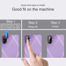Load image into Gallery viewer, IMAK Rear Camera Lens Glass Film Black Version, For Samsung Galaxy M17e 5G, For Galaxy A27 5G, For Samsung Galaxy A07 4G, For Samsung Galaxy A17 5G, For Samsung Galaxy A56 5G, For Samsung Galaxy A26 5G, For Samsung Galaxy A36 5G