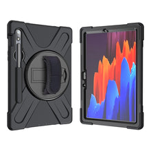 Load image into Gallery viewer, Shockproof Colorful Silicone + PC Protective Case with Holder &amp; Shoulder Strap &amp; Hand Strap &amp; Pen Slot