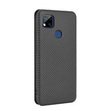 Load image into Gallery viewer, Carbon Fiber Texture Magnetic Horizontal Flip TPU + PC + PU Leather Case with Card Slot, For Xiaomi Redmi 9C, For Xiaomi Redmi 8A, For Xiaomi Redmi 8, For Xiaomi Redmi 9, For Xiaomi Redmi 9A, For Xiaomi Redmi 10X 5G, For Xiaomi Redmi K30 Pro           ...