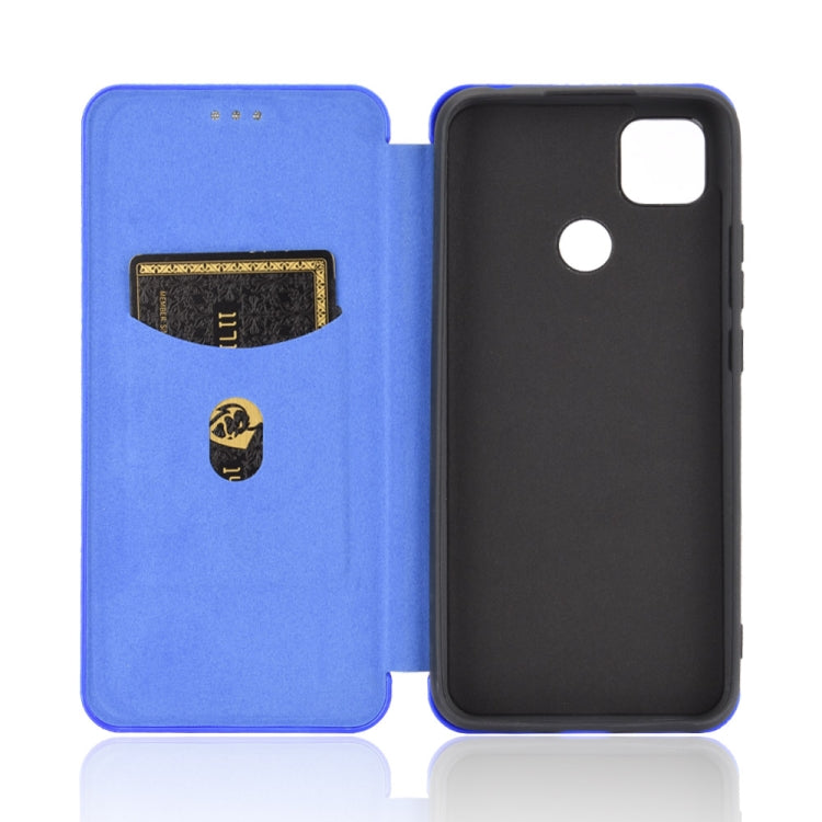 Carbon Fiber Texture Magnetic Horizontal Flip TPU + PC + PU Leather Case with Card Slot, For Xiaomi Redmi 9C, For Xiaomi Redmi 8A, For Xiaomi Redmi 8, For Xiaomi Redmi 9, For Xiaomi Redmi 9A, For Xiaomi Redmi 10X 5G, For Xiaomi Redmi K30 Pro           ...