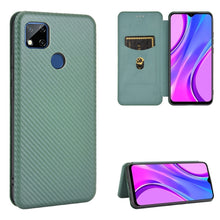 Load image into Gallery viewer, Carbon Fiber Texture Magnetic Horizontal Flip TPU + PC + PU Leather Case with Card Slot, For Xiaomi Redmi 9C, For Xiaomi Redmi 8A, For Xiaomi Redmi 8, For Xiaomi Redmi 9, For Xiaomi Redmi 9A, For Xiaomi Redmi 10X 5G, For Xiaomi Redmi K30 Pro           ...