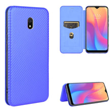 Load image into Gallery viewer, Carbon Fiber Texture Magnetic Horizontal Flip TPU + PC + PU Leather Case with Card Slot, For Xiaomi Redmi 9C, For Xiaomi Redmi 8A, For Xiaomi Redmi 8, For Xiaomi Redmi 9, For Xiaomi Redmi 9A, For Xiaomi Redmi 10X 5G, For Xiaomi Redmi K30 Pro           ...