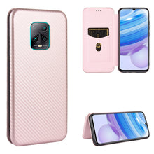 Load image into Gallery viewer, Carbon Fiber Texture Magnetic Horizontal Flip TPU + PC + PU Leather Case with Card Slot, For Xiaomi Redmi 9C, For Xiaomi Redmi 8A, For Xiaomi Redmi 8, For Xiaomi Redmi 9, For Xiaomi Redmi 9A, For Xiaomi Redmi 10X 5G, For Xiaomi Redmi K30 Pro           ...