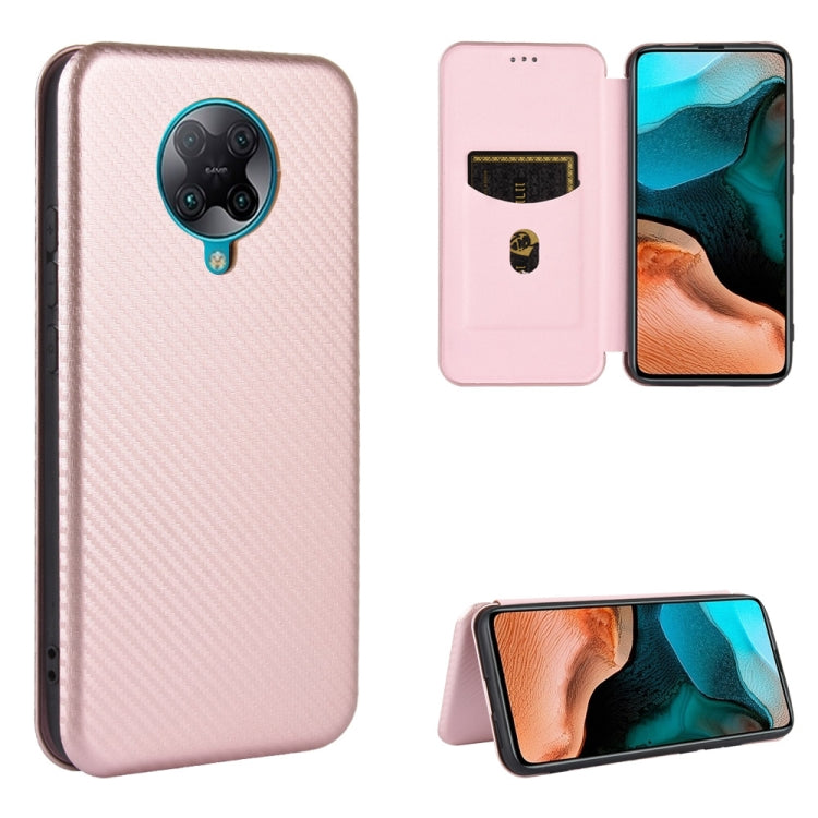 Carbon Fiber Texture Magnetic Horizontal Flip TPU + PC + PU Leather Case with Card Slot, For Xiaomi Redmi 9C, For Xiaomi Redmi 8A, For Xiaomi Redmi 8, For Xiaomi Redmi 9, For Xiaomi Redmi 9A, For Xiaomi Redmi 10X 5G, For Xiaomi Redmi K30 Pro           ...