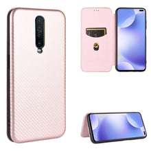Load image into Gallery viewer, Carbon Fiber Texture Magnetic Horizontal Flip TPU + PC + PU Leather Case with Card Slot, For Xiaomi Redmi 9C, For Xiaomi Redmi 8A, For Xiaomi Redmi 8, For Xiaomi Redmi 9, For Xiaomi Redmi 9A, For Xiaomi Redmi 10X 5G, For Xiaomi Redmi K30 Pro           ...