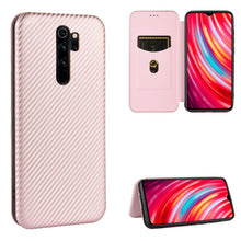 Load image into Gallery viewer, Carbon Fiber Texture Magnetic Horizontal Flip TPU + PC + PU Leather Case with Card Slot, For Xiaomi Redmi 9C, For Xiaomi Redmi 8A, For Xiaomi Redmi 8, For Xiaomi Redmi 9, For Xiaomi Redmi 9A, For Xiaomi Redmi 10X 5G, For Xiaomi Redmi K30 Pro           ...