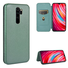 Load image into Gallery viewer, Carbon Fiber Texture Magnetic Horizontal Flip TPU + PC + PU Leather Case with Card Slot, For Xiaomi Redmi 9C, For Xiaomi Redmi 8A, For Xiaomi Redmi 8, For Xiaomi Redmi 9, For Xiaomi Redmi 9A, For Xiaomi Redmi 10X 5G, For Xiaomi Redmi K30 Pro           ...