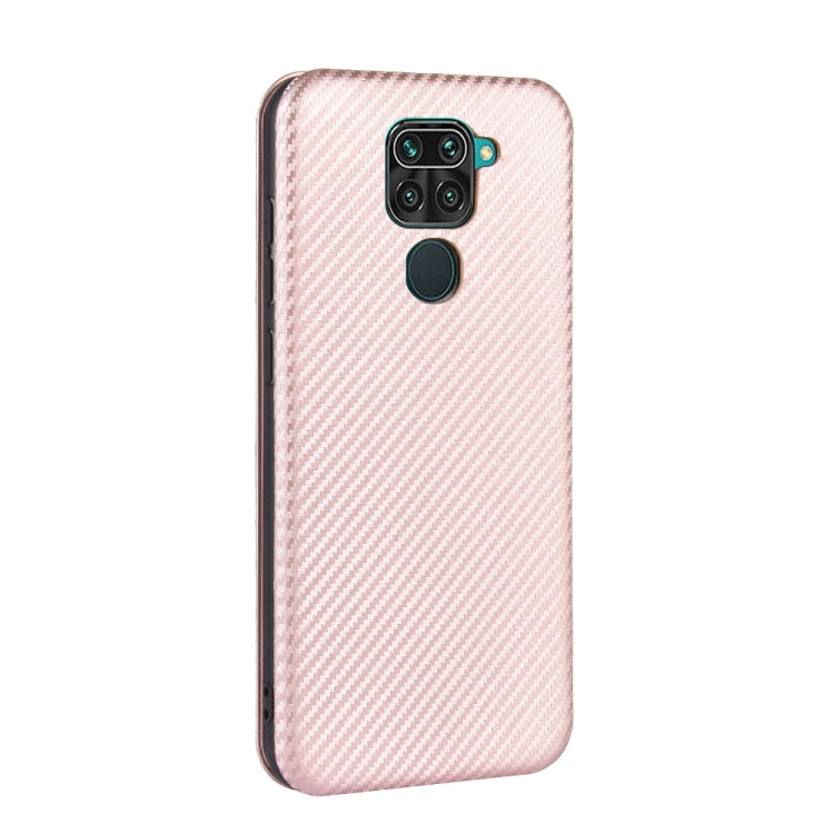 Carbon Fiber Texture Magnetic Horizontal Flip TPU + PC + PU Leather Case with Card Slot, For Xiaomi Redmi Note 9, For Xiaomi Redmi Note 9S, For Xiaomi Redmi Note 8T, For Xiaomi Redmi Note 8, For Xiaomi Mi 10 Lite, For Xiaomi Mi 10 Ultra                ...