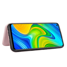 Load image into Gallery viewer, Carbon Fiber Texture Magnetic Horizontal Flip TPU + PC + PU Leather Case with Card Slot, For Xiaomi Redmi Note 9, For Xiaomi Redmi Note 9S, For Xiaomi Redmi Note 8T, For Xiaomi Redmi Note 8, For Xiaomi Mi 10 Lite, For Xiaomi Mi 10 Ultra                ...