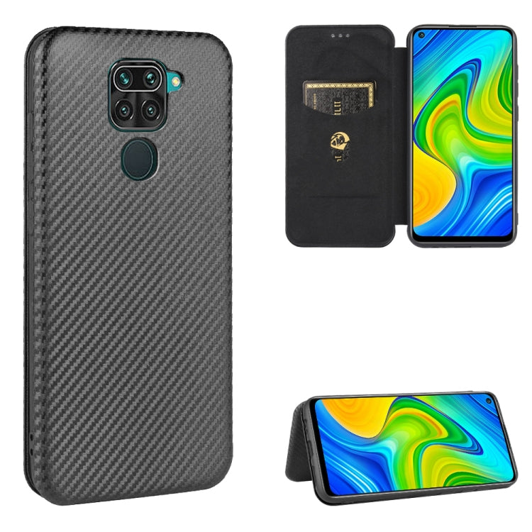 Carbon Fiber Texture Magnetic Horizontal Flip TPU + PC + PU Leather Case with Card Slot, For Xiaomi Redmi Note 9, For Xiaomi Redmi Note 9S, For Xiaomi Redmi Note 8T, For Xiaomi Redmi Note 8, For Xiaomi Mi 10 Lite, For Xiaomi Mi 10 Ultra                ...