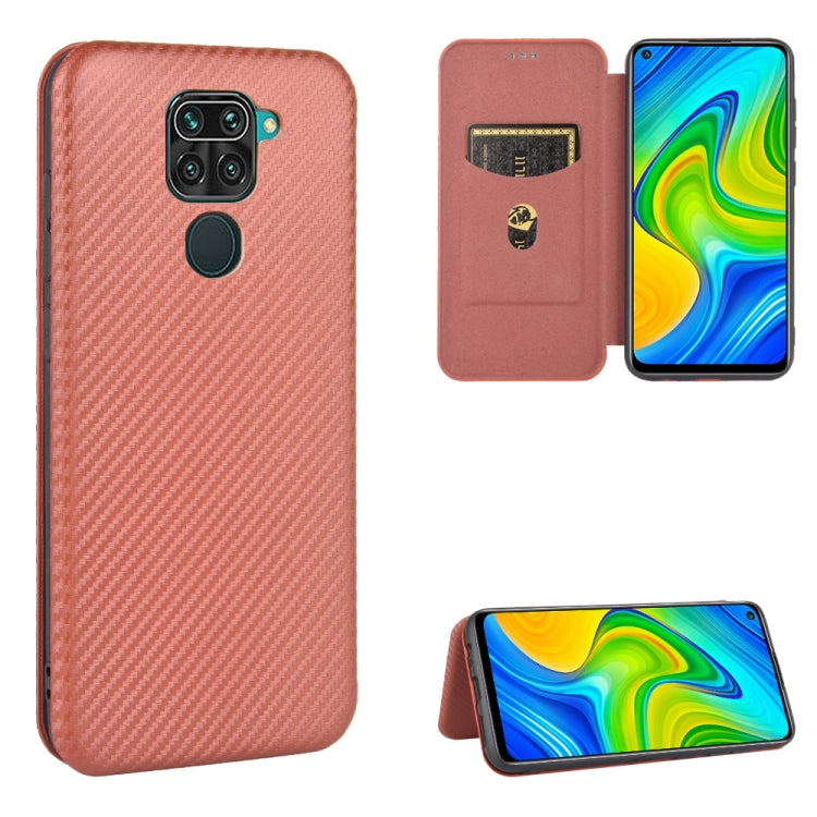 Carbon Fiber Texture Magnetic Horizontal Flip TPU + PC + PU Leather Case with Card Slot, For Xiaomi Redmi Note 9, For Xiaomi Redmi Note 9S, For Xiaomi Redmi Note 8T, For Xiaomi Redmi Note 8, For Xiaomi Mi 10 Lite, For Xiaomi Mi 10 Ultra                ...