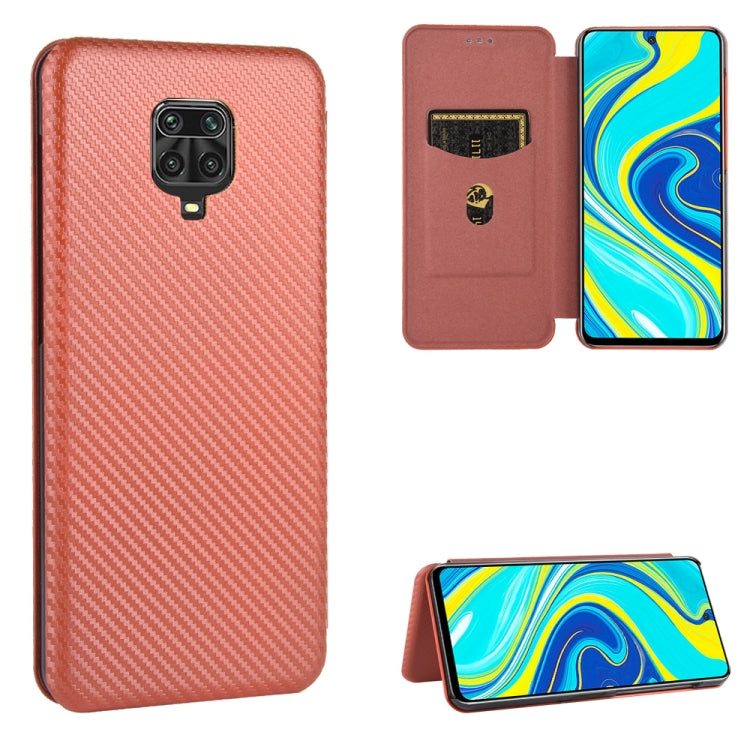 Carbon Fiber Texture Magnetic Horizontal Flip TPU + PC + PU Leather Case with Card Slot, For Xiaomi Redmi Note 9, For Xiaomi Redmi Note 9S, For Xiaomi Redmi Note 8T, For Xiaomi Redmi Note 8, For Xiaomi Mi 10 Lite, For Xiaomi Mi 10 Ultra                ...