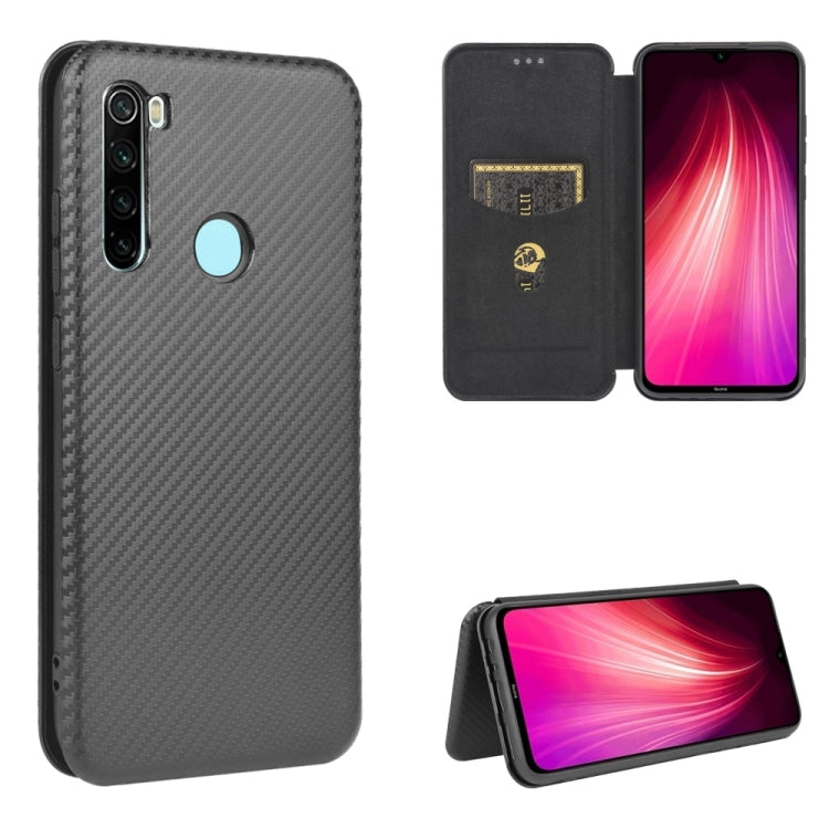 Carbon Fiber Texture Magnetic Horizontal Flip TPU + PC + PU Leather Case with Card Slot, For Xiaomi Redmi Note 9, For Xiaomi Redmi Note 9S, For Xiaomi Redmi Note 8T, For Xiaomi Redmi Note 8, For Xiaomi Mi 10 Lite, For Xiaomi Mi 10 Ultra                ...
