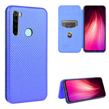 Load image into Gallery viewer, Carbon Fiber Texture Magnetic Horizontal Flip TPU + PC + PU Leather Case with Card Slot, For Xiaomi Redmi Note 9, For Xiaomi Redmi Note 9S, For Xiaomi Redmi Note 8T, For Xiaomi Redmi Note 8, For Xiaomi Mi 10 Lite, For Xiaomi Mi 10 Ultra                ...