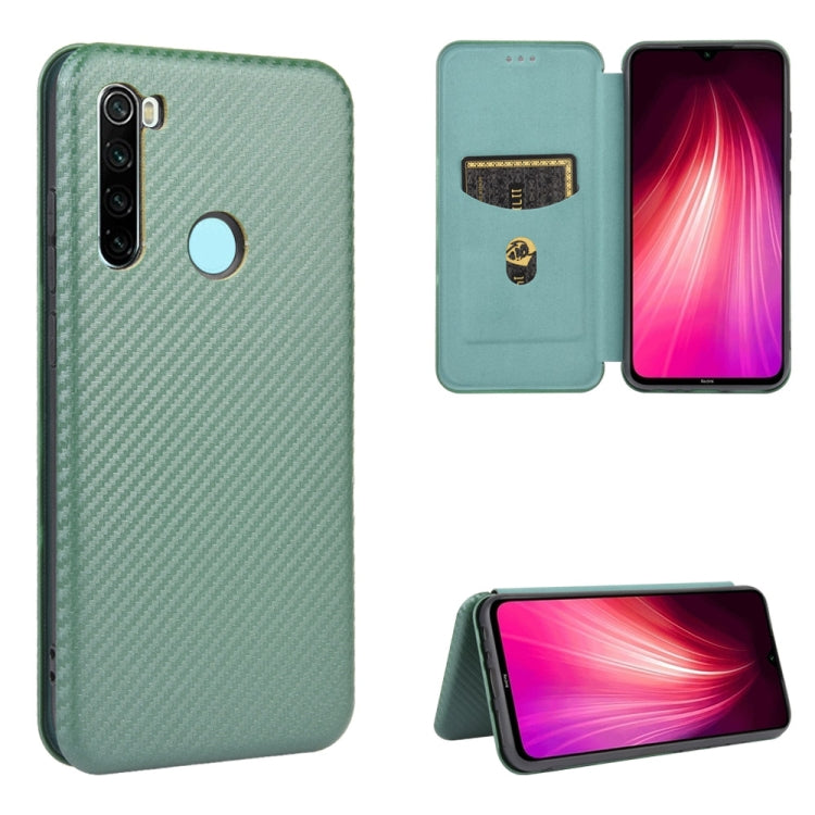 Carbon Fiber Texture Magnetic Horizontal Flip TPU + PC + PU Leather Case with Card Slot, For Xiaomi Redmi Note 9, For Xiaomi Redmi Note 9S, For Xiaomi Redmi Note 8T, For Xiaomi Redmi Note 8, For Xiaomi Mi 10 Lite, For Xiaomi Mi 10 Ultra                ...