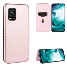 Load image into Gallery viewer, Carbon Fiber Texture Magnetic Horizontal Flip TPU + PC + PU Leather Case with Card Slot, For Xiaomi Redmi Note 9, For Xiaomi Redmi Note 9S, For Xiaomi Redmi Note 8T, For Xiaomi Redmi Note 8, For Xiaomi Mi 10 Lite, For Xiaomi Mi 10 Ultra                ...