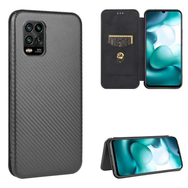 Carbon Fiber Texture Magnetic Horizontal Flip TPU + PC + PU Leather Case with Card Slot, For Xiaomi Redmi Note 9, For Xiaomi Redmi Note 9S, For Xiaomi Redmi Note 8T, For Xiaomi Redmi Note 8, For Xiaomi Mi 10 Lite, For Xiaomi Mi 10 Ultra                ...