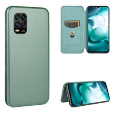 Load image into Gallery viewer, Carbon Fiber Texture Magnetic Horizontal Flip TPU + PC + PU Leather Case with Card Slot, For Xiaomi Redmi Note 9, For Xiaomi Redmi Note 9S, For Xiaomi Redmi Note 8T, For Xiaomi Redmi Note 8, For Xiaomi Mi 10 Lite, For Xiaomi Mi 10 Ultra                ...