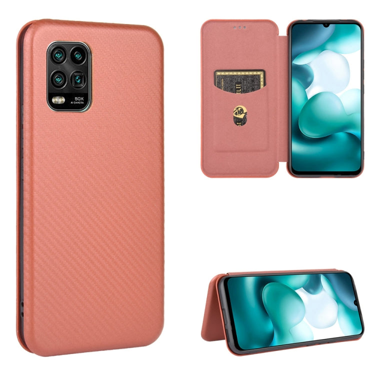 Carbon Fiber Texture Magnetic Horizontal Flip TPU + PC + PU Leather Case with Card Slot, For Xiaomi Redmi Note 9, For Xiaomi Redmi Note 9S, For Xiaomi Redmi Note 8T, For Xiaomi Redmi Note 8, For Xiaomi Mi 10 Lite, For Xiaomi Mi 10 Ultra                ...