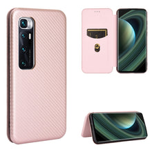 Load image into Gallery viewer, Carbon Fiber Texture Magnetic Horizontal Flip TPU + PC + PU Leather Case with Card Slot, For Xiaomi Redmi Note 9, For Xiaomi Redmi Note 9S, For Xiaomi Redmi Note 8T, For Xiaomi Redmi Note 8, For Xiaomi Mi 10 Lite, For Xiaomi Mi 10 Ultra                ...