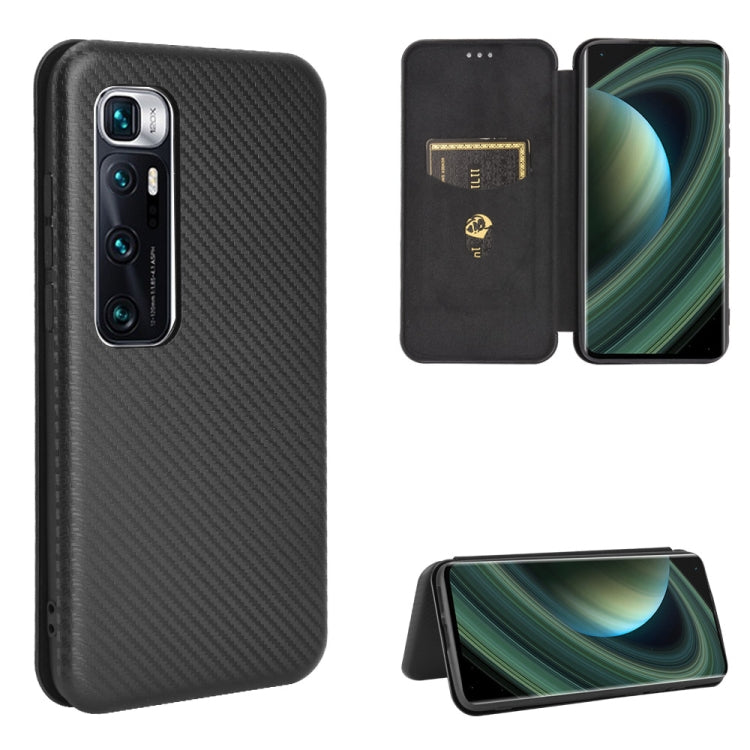 Carbon Fiber Texture Magnetic Horizontal Flip TPU + PC + PU Leather Case with Card Slot, For Xiaomi Redmi Note 9, For Xiaomi Redmi Note 9S, For Xiaomi Redmi Note 8T, For Xiaomi Redmi Note 8, For Xiaomi Mi 10 Lite, For Xiaomi Mi 10 Ultra                ...