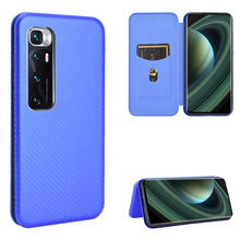 Load image into Gallery viewer, Carbon Fiber Texture Magnetic Horizontal Flip TPU + PC + PU Leather Case with Card Slot, For Xiaomi Redmi Note 9, For Xiaomi Redmi Note 9S, For Xiaomi Redmi Note 8T, For Xiaomi Redmi Note 8, For Xiaomi Mi 10 Lite, For Xiaomi Mi 10 Ultra                ...