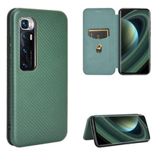 Load image into Gallery viewer, Carbon Fiber Texture Magnetic Horizontal Flip TPU + PC + PU Leather Case with Card Slot, For Xiaomi Redmi Note 9, For Xiaomi Redmi Note 9S, For Xiaomi Redmi Note 8T, For Xiaomi Redmi Note 8, For Xiaomi Mi 10 Lite, For Xiaomi Mi 10 Ultra                ...