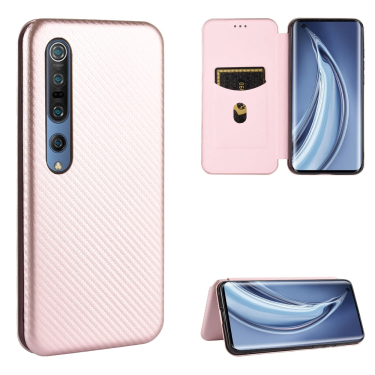 Carbon Fiber Texture Magnetic Horizontal Flip TPU + PC + PU Leather Case with Card Slot, For Xiaomi Redmi Note 9, For Xiaomi Redmi Note 9S, For Xiaomi Redmi Note 8T, For Xiaomi Redmi Note 8, For Xiaomi Mi 10 Lite, For Xiaomi Mi 10 Ultra                ...