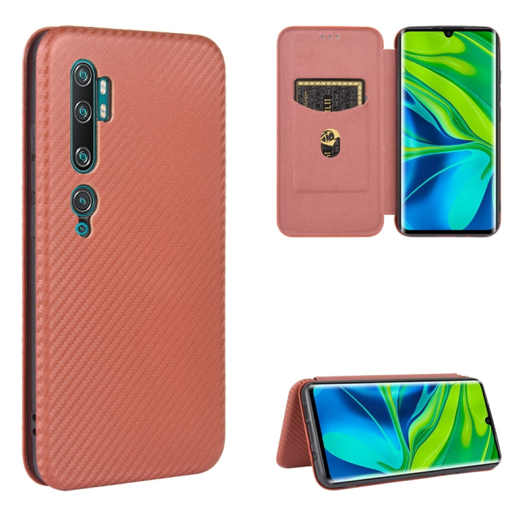 Carbon Fiber Texture Magnetic Horizontal Flip TPU + PC + PU Leather Case with Card Slot, For Xiaomi Redmi Note 9, For Xiaomi Redmi Note 9S, For Xiaomi Redmi Note 8T, For Xiaomi Redmi Note 8, For Xiaomi Mi 10 Lite, For Xiaomi Mi 10 Ultra                ...