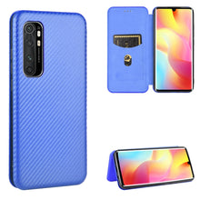 Load image into Gallery viewer, Carbon Fiber Texture Magnetic Horizontal Flip TPU + PC + PU Leather Case with Card Slot, For Xiaomi Redmi Note 9, For Xiaomi Redmi Note 9S, For Xiaomi Redmi Note 8T, For Xiaomi Redmi Note 8, For Xiaomi Mi 10 Lite, For Xiaomi Mi 10 Ultra                ...