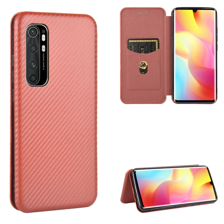 Carbon Fiber Texture Magnetic Horizontal Flip TPU + PC + PU Leather Case with Card Slot, For Xiaomi Redmi Note 9, For Xiaomi Redmi Note 9S, For Xiaomi Redmi Note 8T, For Xiaomi Redmi Note 8, For Xiaomi Mi 10 Lite, For Xiaomi Mi 10 Ultra                ...