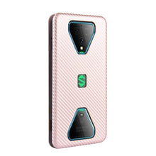 Load image into Gallery viewer, Carbon Fiber Texture Magnetic Horizontal Flip TPU + PC + PU Leather Case with Card Slot, For Xiaomi Black Shark 3, For Xiaomi Mi 10 Pro 5G