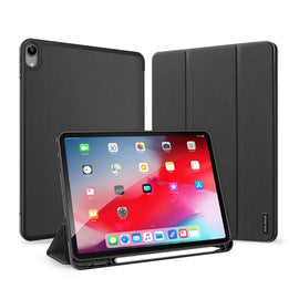 DUX DUCIS Domo Series Horizontal Flip Magnetic TPU + PU Leather Case with Three-folding Holder & Pen Slot & Sleep / Wake-up Function, For iPad Air 11 2025 / 2024 / 2022 / 2020 10.9