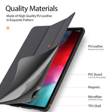 Load image into Gallery viewer, DUX DUCIS Domo Series Horizontal Flip Magnetic TPU + PU Leather Case with Three-folding Holder &amp; Pen Slot &amp; Sleep / Wake-up Function, For iPad Air 11 2025 / 2024 / 2022 / 2020 10.9