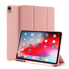 Load image into Gallery viewer, DUX DUCIS Domo Series Horizontal Flip Magnetic TPU + PU Leather Case with Three-folding Holder &amp; Pen Slot &amp; Sleep / Wake-up Function, For iPad Air 11 2025 / 2024 / 2022 / 2020 10.9