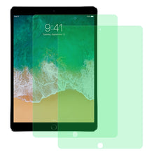 Load image into Gallery viewer, 2 PCS 9H 2.5D Eye Protection Green Light Explosion-proof Tempered Glass Film, For iPad 9.7 (2018), For iPad 10.2, For iPad Mini 3 &amp; 2, For iPad Mini 2019 &amp; 4, For iPad Pro 10.5 inch, For iPad Pro 11 inch (2020), For iPad Pro 12.9 inch (2020)